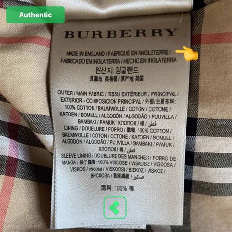 do all burberry coats have serial numbers|burberry's coat identification guide.